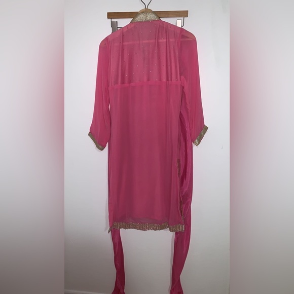 Indian Punjabi Suit 3 Piece Set - Picture 3 of 5